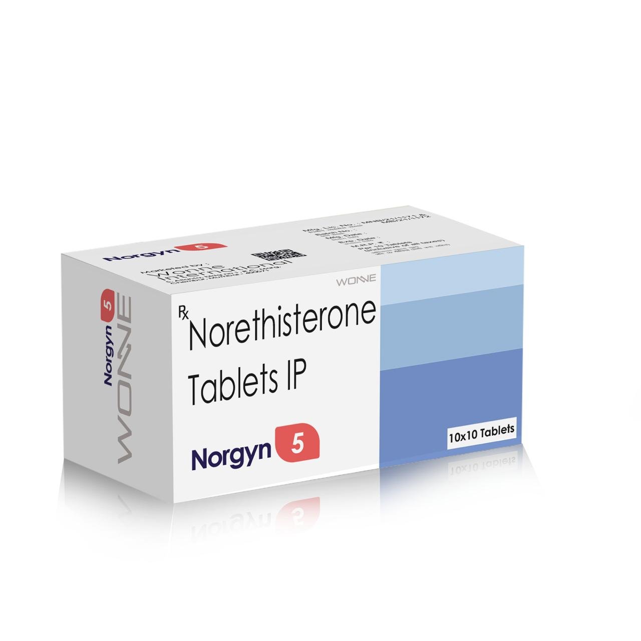 NORGYN 5 Norethisterone 5 mg Tablets